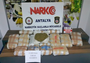 Antalya Polisi Uyuşturucu Kaçakçılarına Göz Açtırmıyor